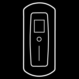 Значок портативного зарядного устройства Creaxio